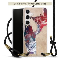 Carry Case Transparent Leather black/gold