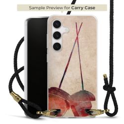 Carry Case Transparent Leather black/gold