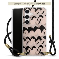 Carry Case Transparent Leather black/gold