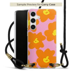 Carry Case Transparent Leather black/gold