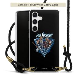 Carry Case Transparent Leather black/gold