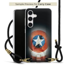 Carry Case Transparent Leather black/gold