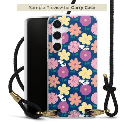 Carry Case Transparent Leather black/gold