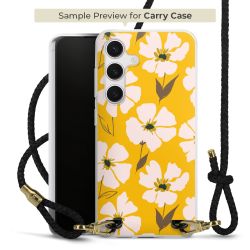 Carry Case Transparent Leather black/gold