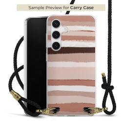 Carry Case Transparent Leather black/gold