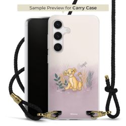 Carry Case Transparent Leather black/gold