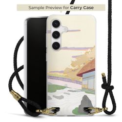 Carry Case Transparent Leather black/gold