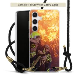 Carry Case Transparent Leather black/gold