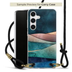 Carry Case Transparent Leather black/gold