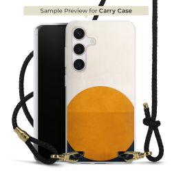 Carry Case Transparent Leather black/gold