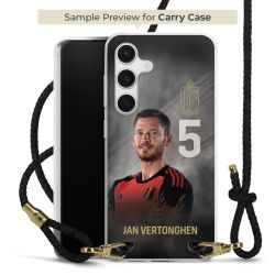 Carry Case Transparent Leather black/gold