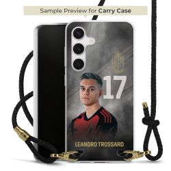 Carry Case Transparent Leather black/gold