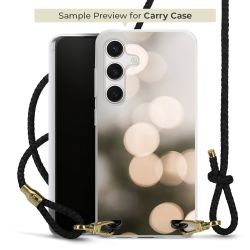 Carry Case Transparent Leather black/gold