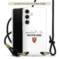 Carry Case Transparent Leather black/gold