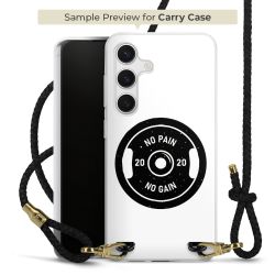 Carry Case Transparent Leather black/gold