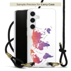 Carry Case Transparent Leather black/gold