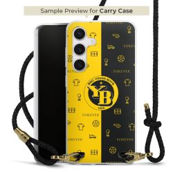 Carry Case Transparent Leather black/gold