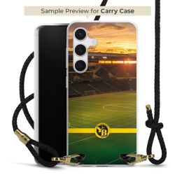 Carry Case Transparent Leather black/gold