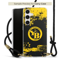 Carry Case Transparent Leather black/gold