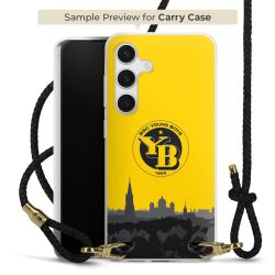 Carry Case Transparent Leather black/gold