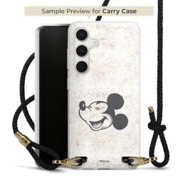 Carry Case Transparent Leather black/gold