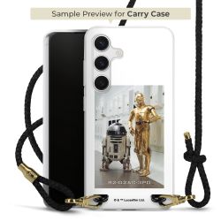 Carry Case Transparent Leather black/gold