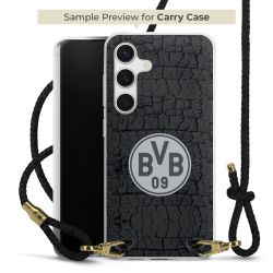 Carry Case Transparent Leather black/gold