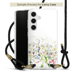 Carry Case Transparent Leather black/gold