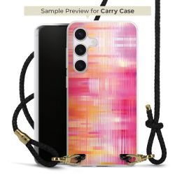 Carry Case Transparent Leather black/gold