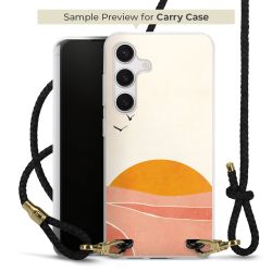 Carry Case Transparent Leather black/gold