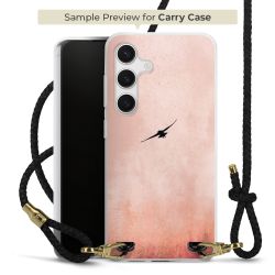 Carry Case Transparent Leather black/gold