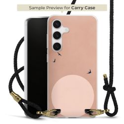 Carry Case Transparent Leather black/gold