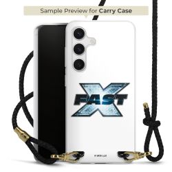 Carry Case Transparent Leather black/gold