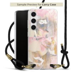 Carry Case Transparent Leather black/gold