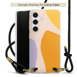 Carry Case Transparent Leather black/gold