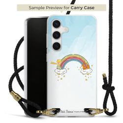 Carry Case Transparent Leather black/gold