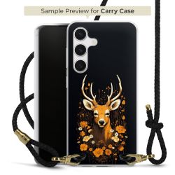 Carry Case Transparent Leather black/gold