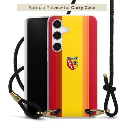 Carry Case Transparent Leather black/gold