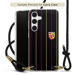 Carry Case Transparent Leather black/gold