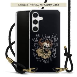 Carry Case Transparent Leather black/gold