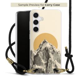 Carry Case Transparent Leather black/gold