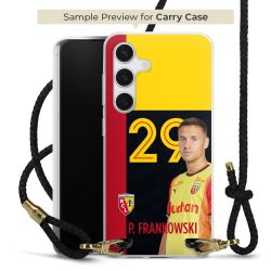 Carry Case Transparent Leather black/gold