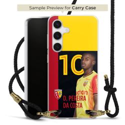 Carry Case Transparent Leather black/gold