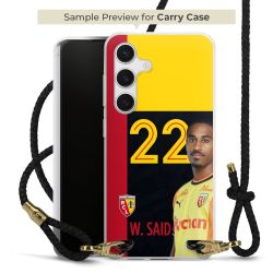 Carry Case Transparent Leather black/gold