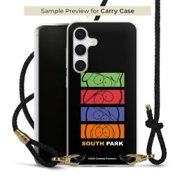 Carry Case Transparent Leather black/gold