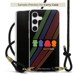 Carry Case Transparent Leather black/gold