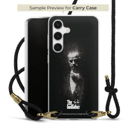 Carry Case Transparent Leather black/gold