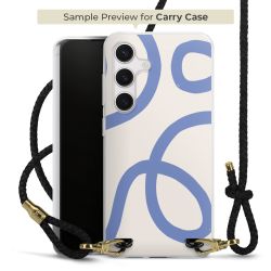 Carry Case Transparent Leather black/gold