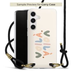 Carry Case Transparent Leather black/gold