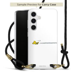 Carry Case Transparent Leather black/gold